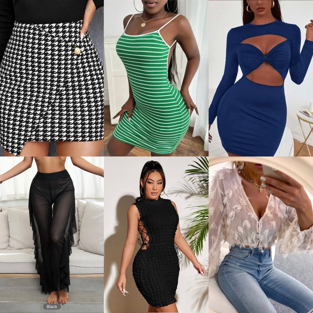 PARTY pieces all size large (8/10) 💎